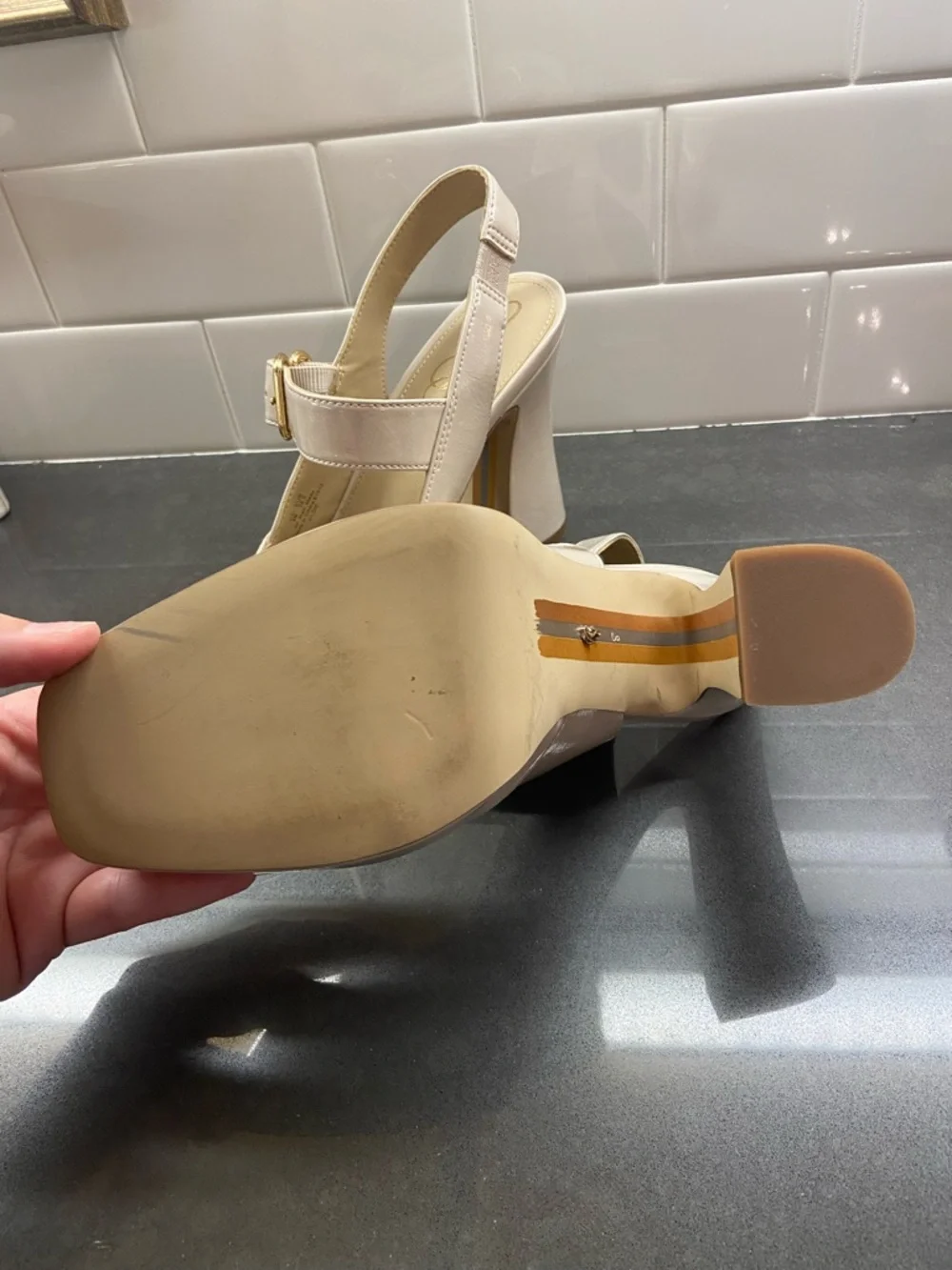 Sam Edelman Women's Jildie Mary Jane Slingback Pumps - Picture 7 of 10